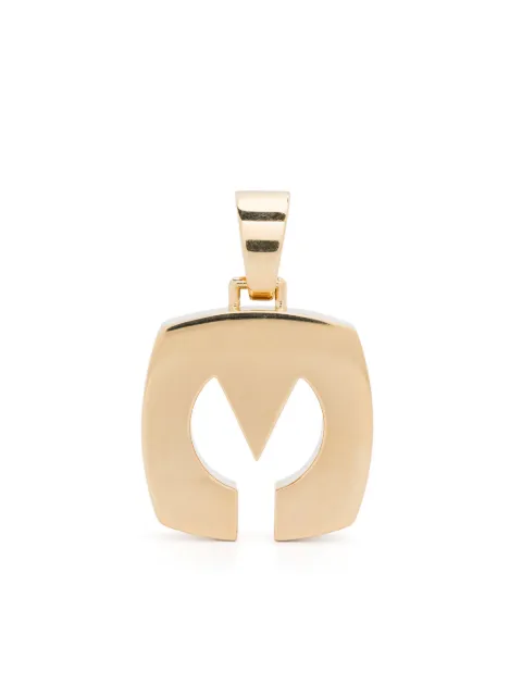 RENATO CIPULLO dije de letra Splendente en oro amarillo de 18kt