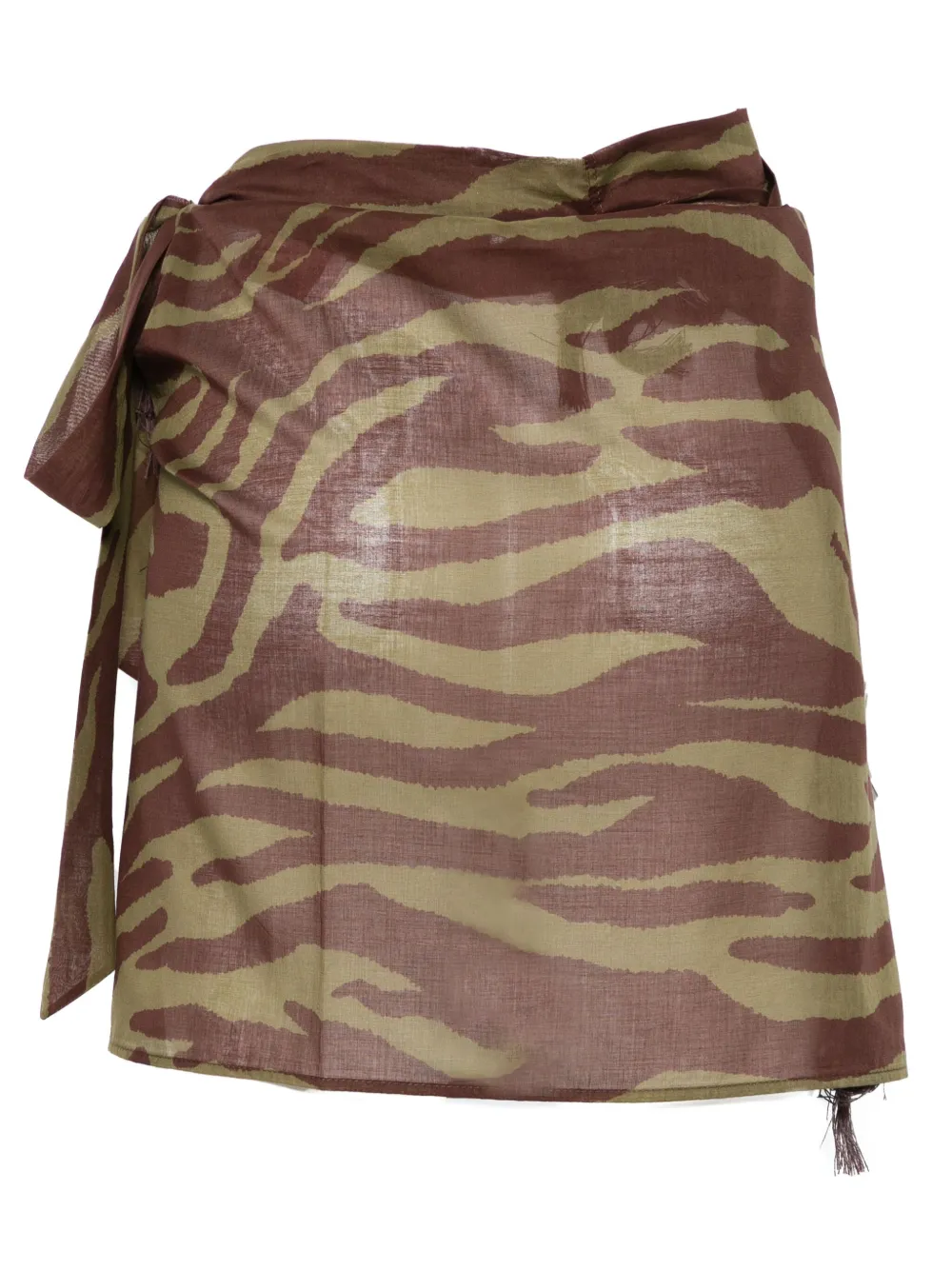 The Attico zebra-print pareo | Beach Cover-Ups | Image 2