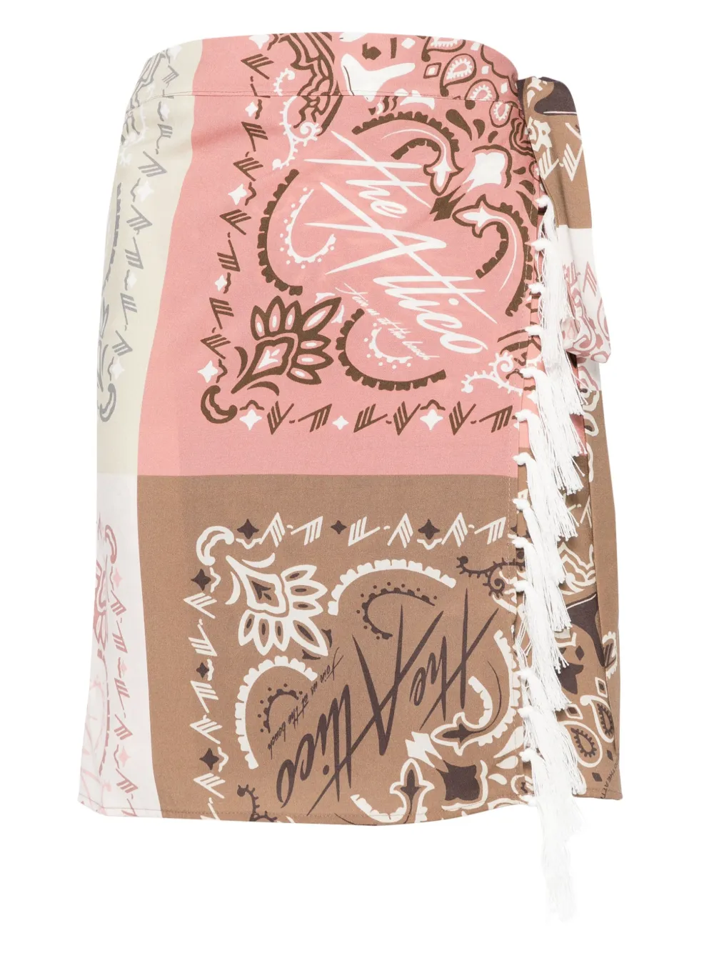 The Attico Pareo mit Print | Nude | Image 1
