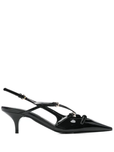 Miu Miu 55mm patent leather pumps