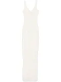 MANURI draped maxi dress - White