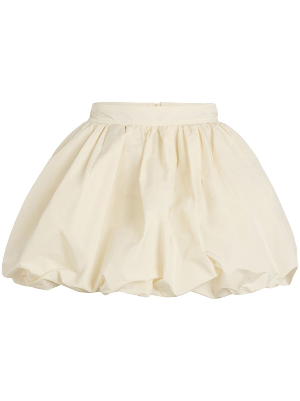 faille mini bubble skirt