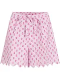 Patou quilted shorts - Pink