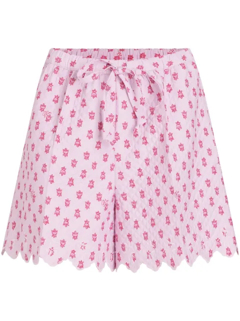 Patou quilted shorts