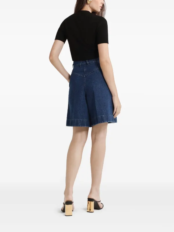 Patou logo-jacquard Cropped Top | Black | FARFETCH CH