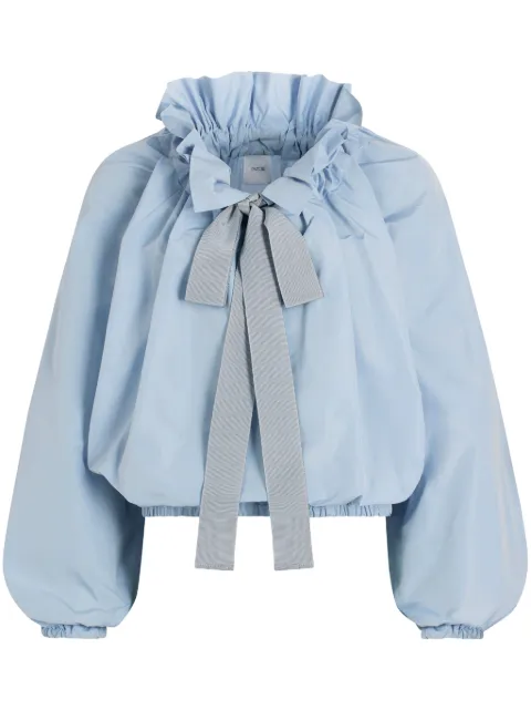 Patou Iconic drawstring faille top 