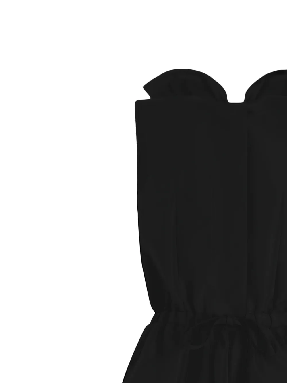 Patou Playsuit met open rug - Zwart