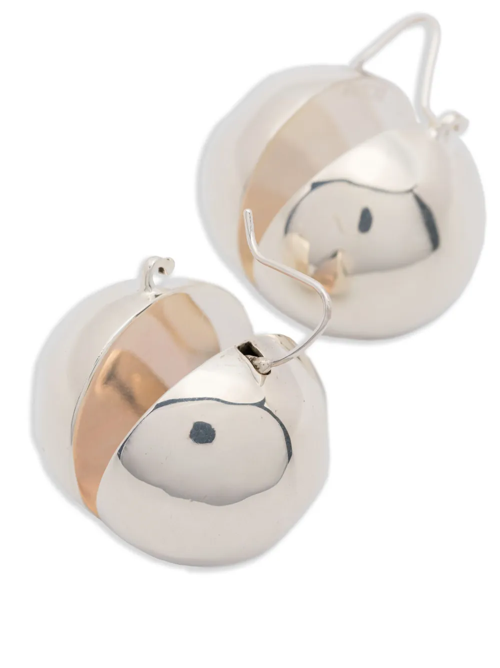 Patou hammered-effect earrings | Image 2