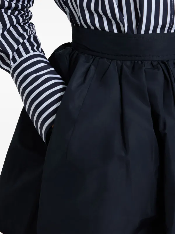 Patou ファイユ バブル ミニスカート | ブルー | FARFETCH JP