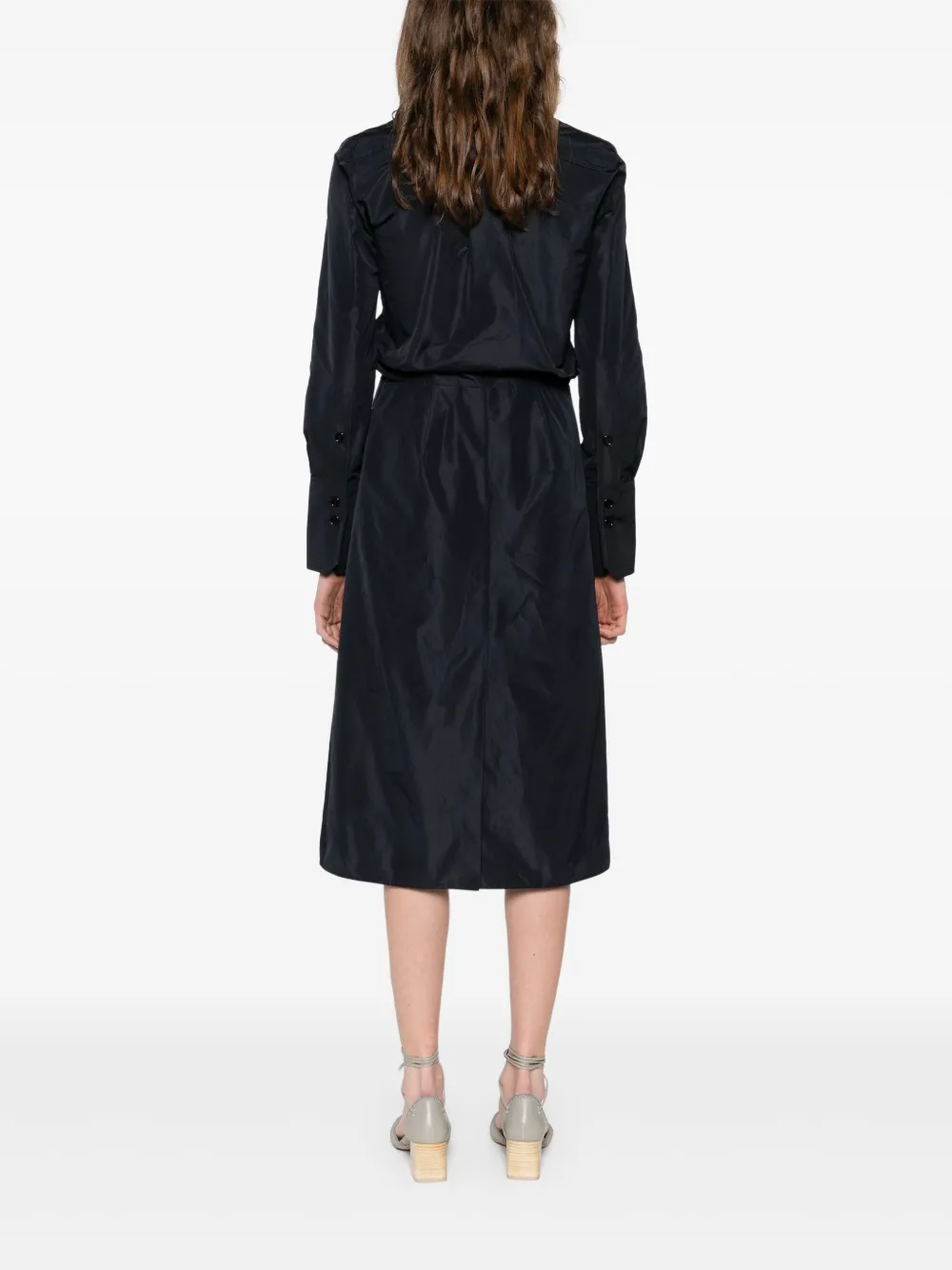 Patou Jurk met geknoopt detail Zwart