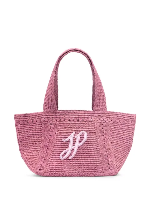 Patou small JP monogram trapeze-design tote bag