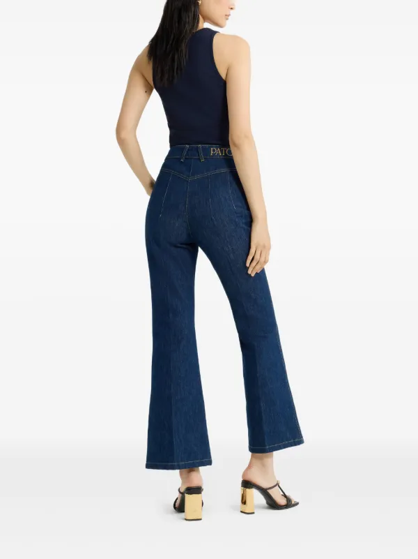 PATOU ロゴ　ブラック タンクトップ XS パトゥ PATOU タンクトップ