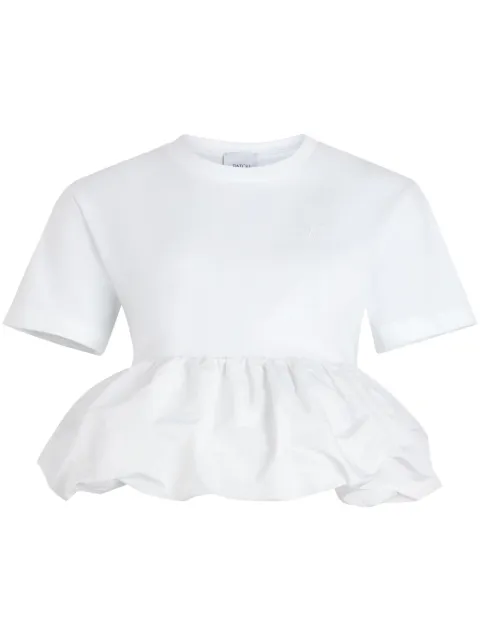 Patou ruffle-hem T-shirt