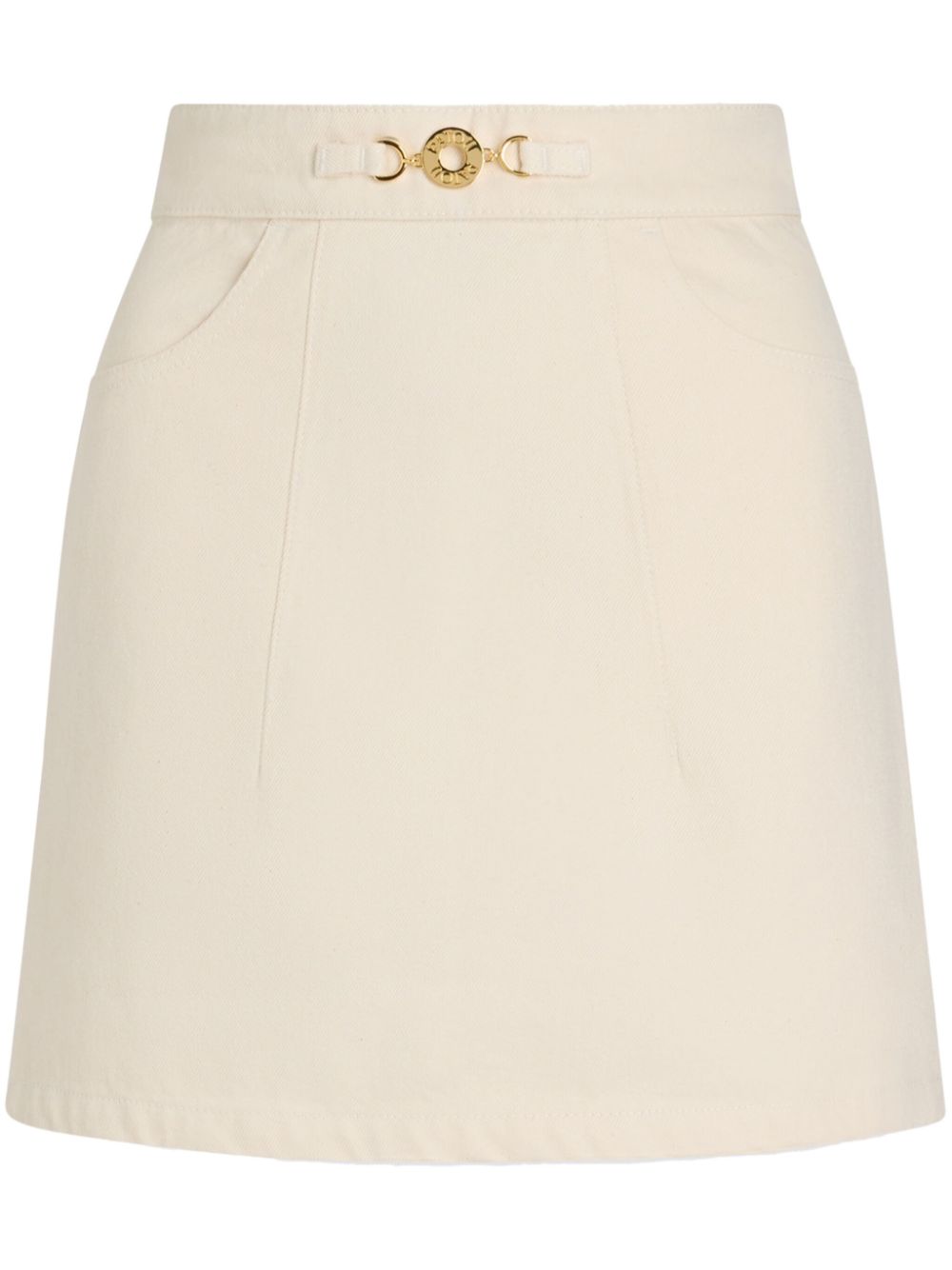 A-line mini skirt