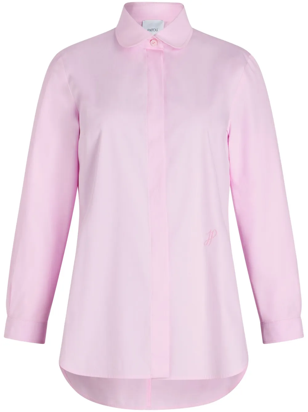 tailored poplin shirt