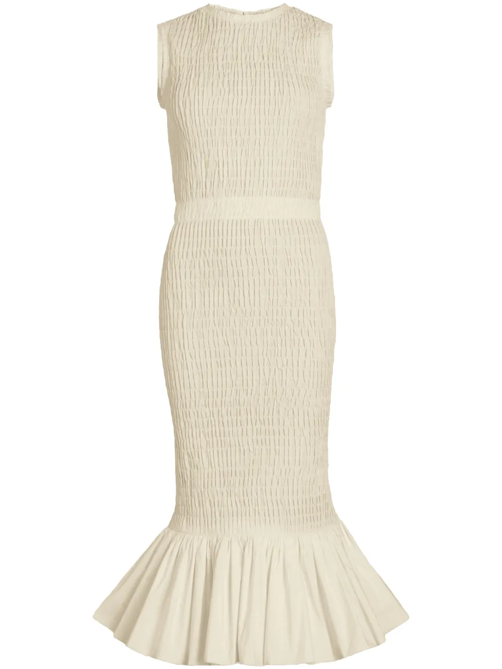 Patou smocked dress | Neutrals | Image 1