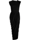 Patou open-back midi dress - Black