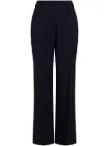 Patou twill straight-leg trousers - Blue