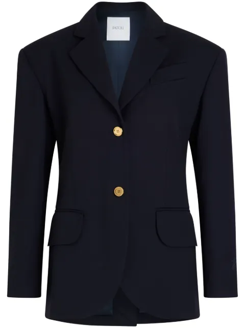 Patou belted twill jacket