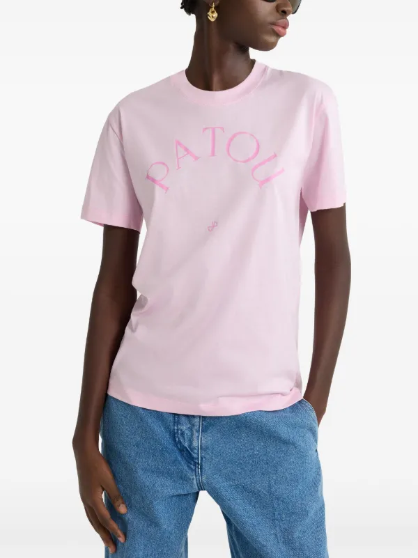 PATOU★モノグラム Tシャツ Patou モノグラム Tシャツ | ピンク | FARFETCH JP