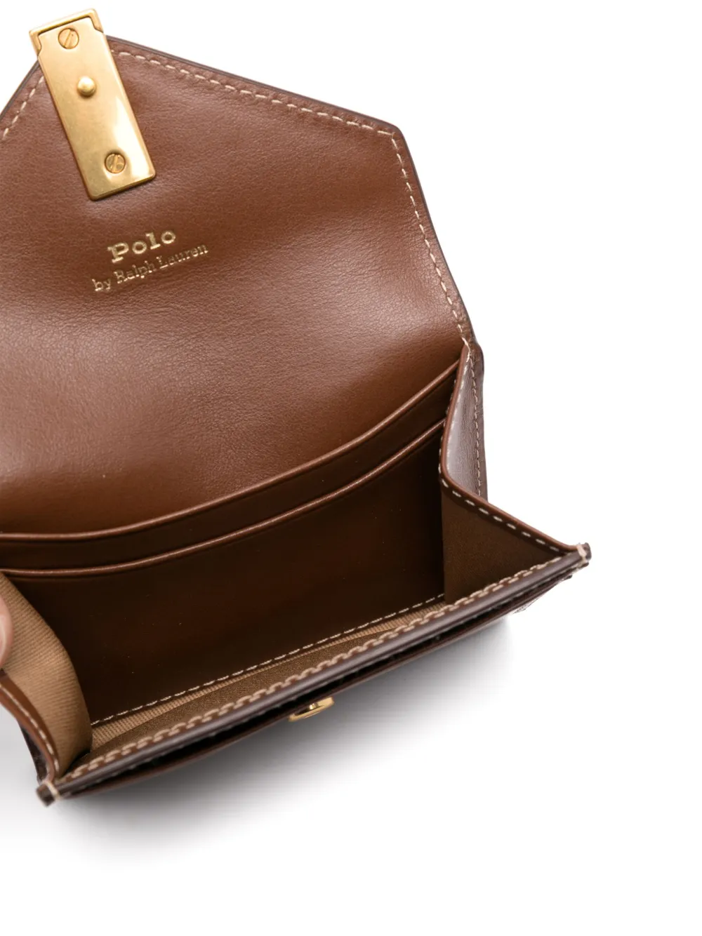 Polo Ralph Lauren ID pasjeshouder Bruin