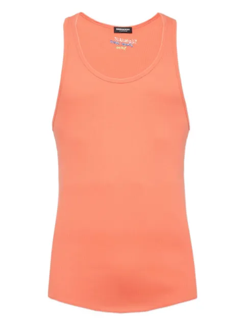 DSQUARED2 ribbed tank top