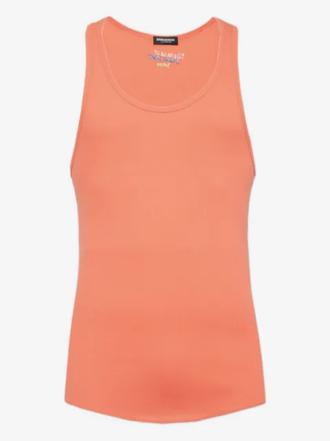 DSQUARED2 camiseta tejida de canalé