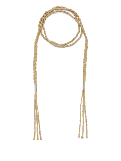 DSQUARED2 raffia belt