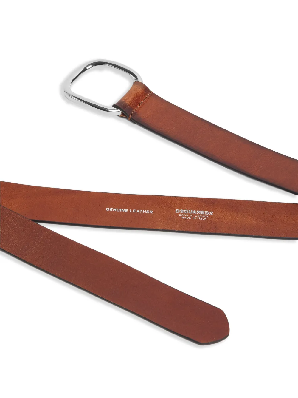DSQUARED2 Leren riem - Bruin