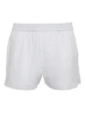 DSQUARED2 logo-embroidered shorts - White
