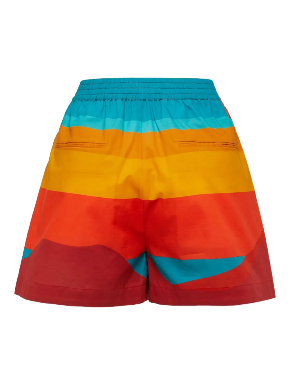 Dsquared2 Elasticated-waistband Swim Shorts In Multi