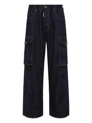 Kenzo turn-up Jeans | Blue | FARFETCH RO