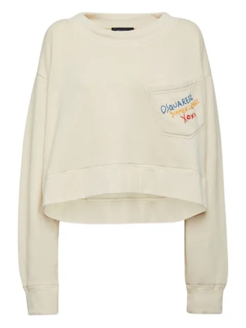 DSQUARED2 cotton sweatshirt 