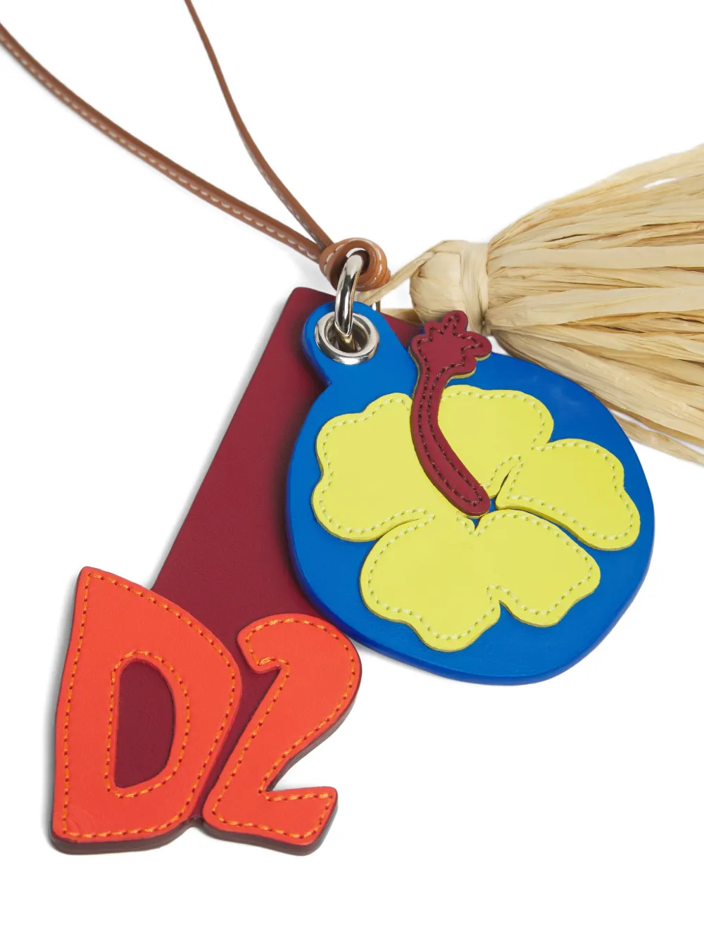 DSQUARED2 logo-patch keychain | Image 2