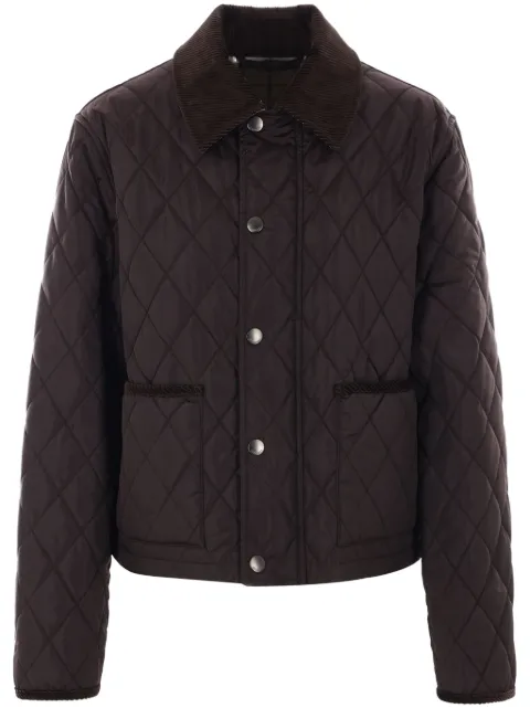 Burberry quilted barn jacket