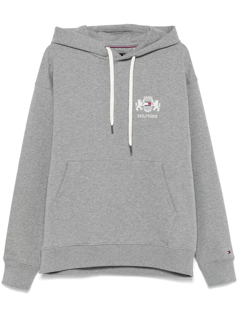 Tommy Hilfiger small crest hoodie - Grey