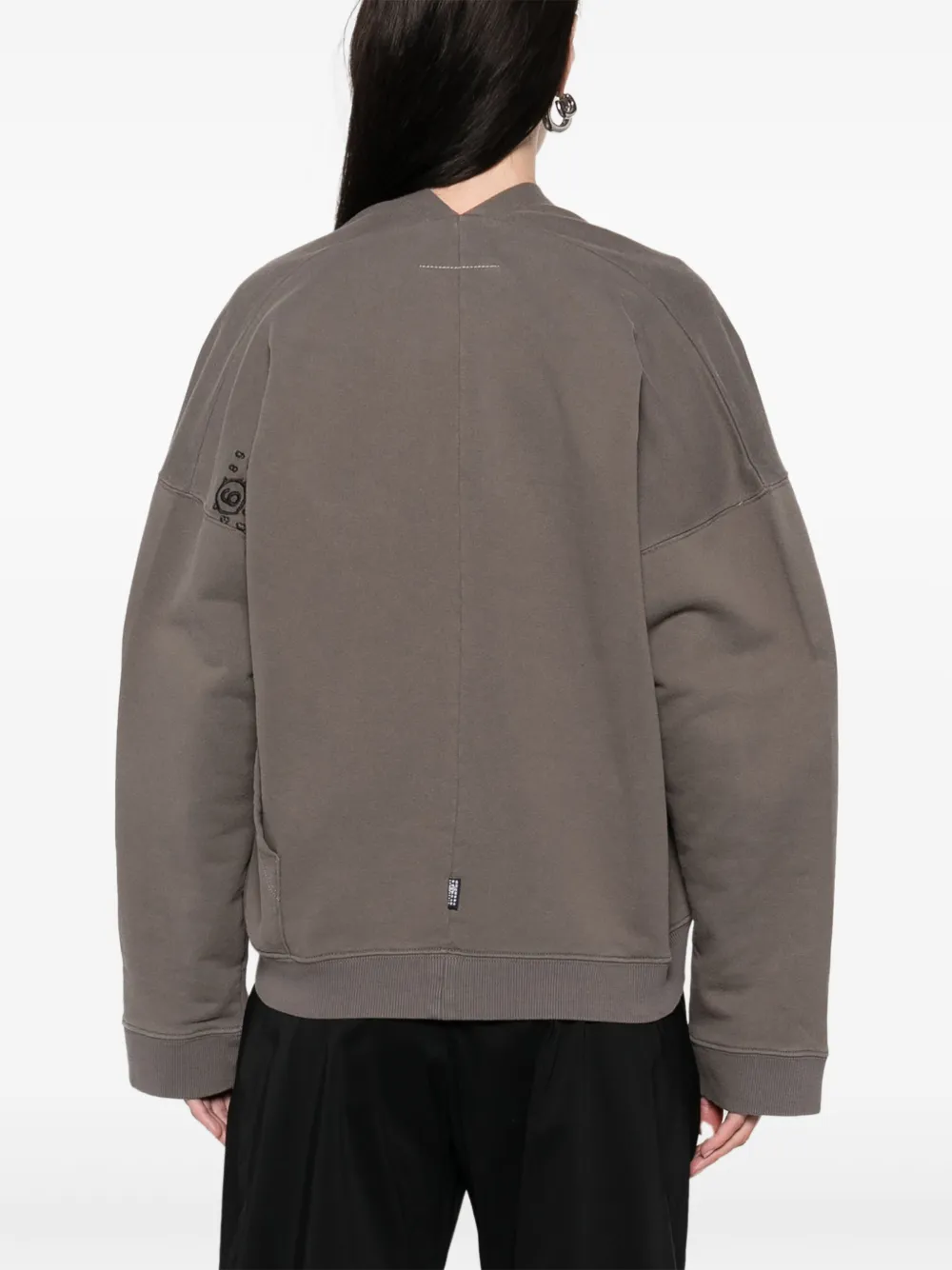 MM6 MAISON MARGIELA ASYMMETRIC SWEATSHIRT