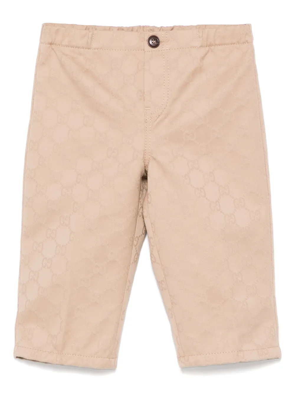 Gucci Kids GG katoenen broek Bruin