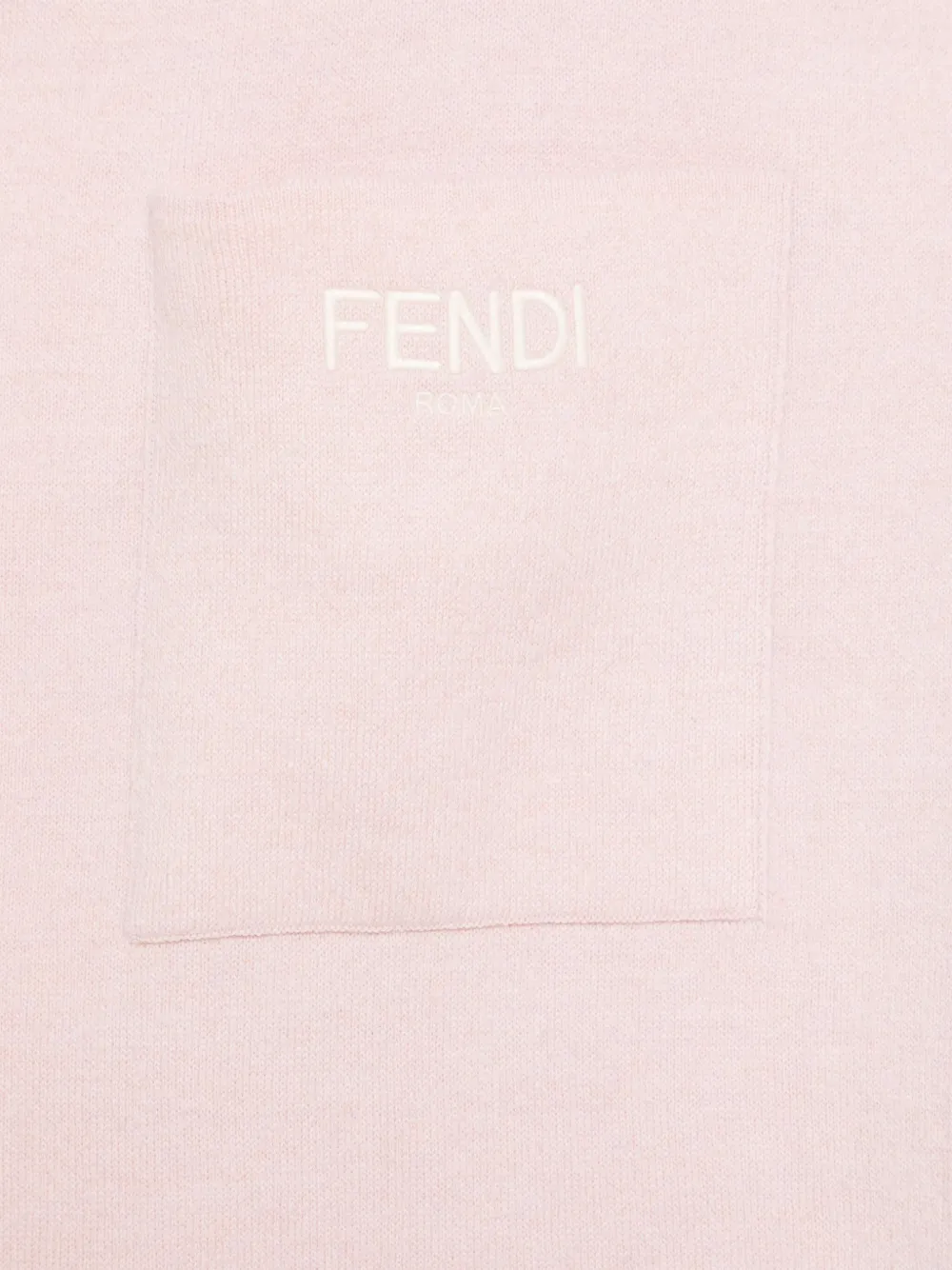 Fendi Kids Omkeerbare cape Roze