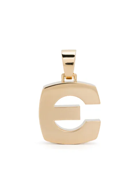 RENATO CIPULLO dije de letra Splendente en oro amarillo de 18kt