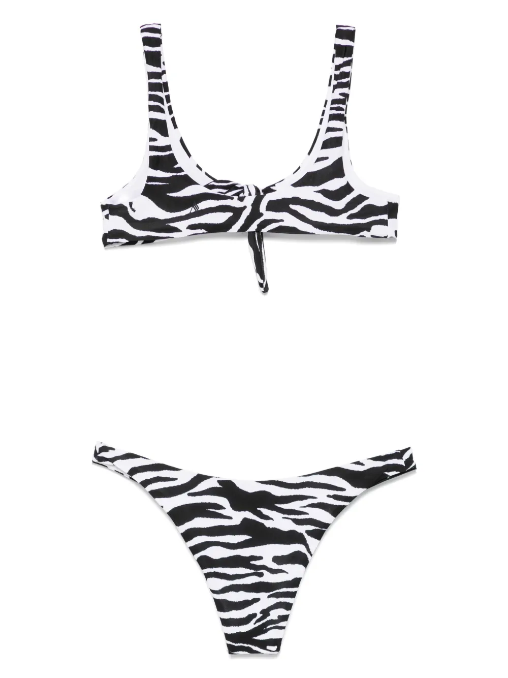 The Attico zebra-print bikini | Bikinis | Image 2