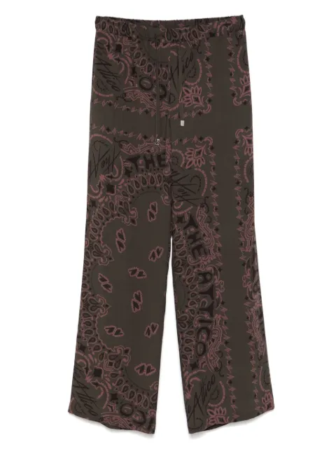 The Attico paisley-print trousers