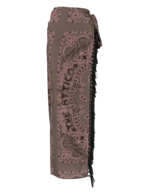 The Attico paisley pareo