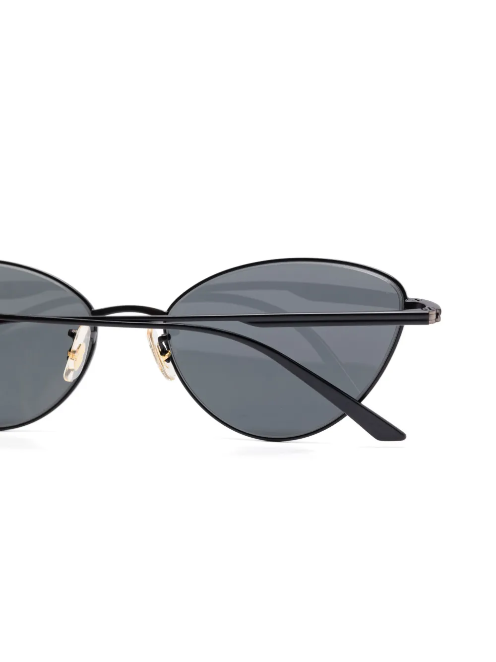 Oliver Peoples x Khaite 1998C zonnebril Zwart