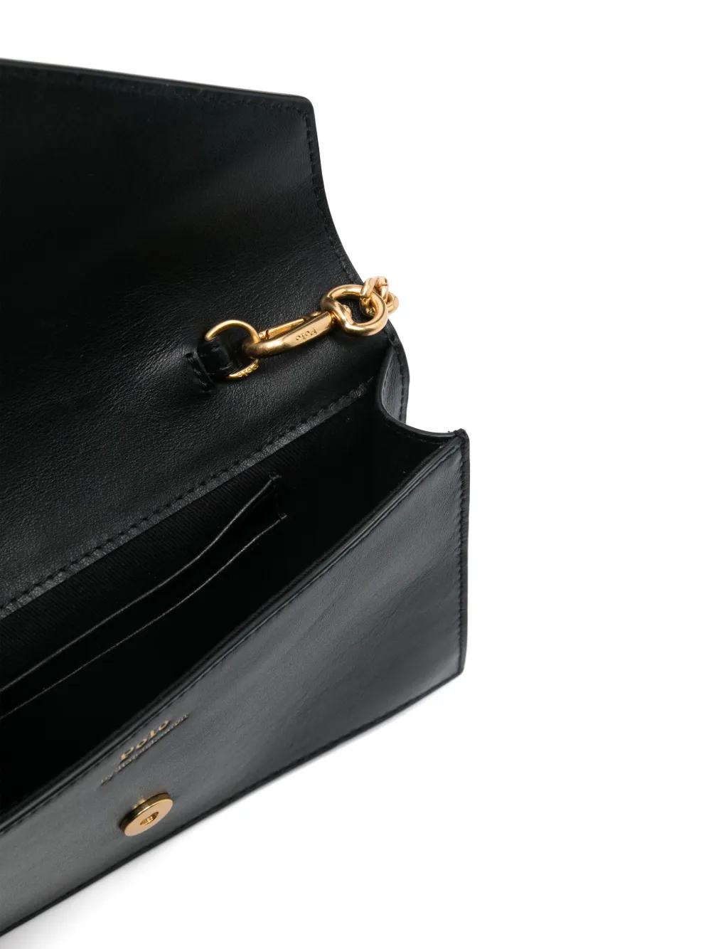 Polo Ralph Lauren Polo ID portemonnee met ketting Zwart