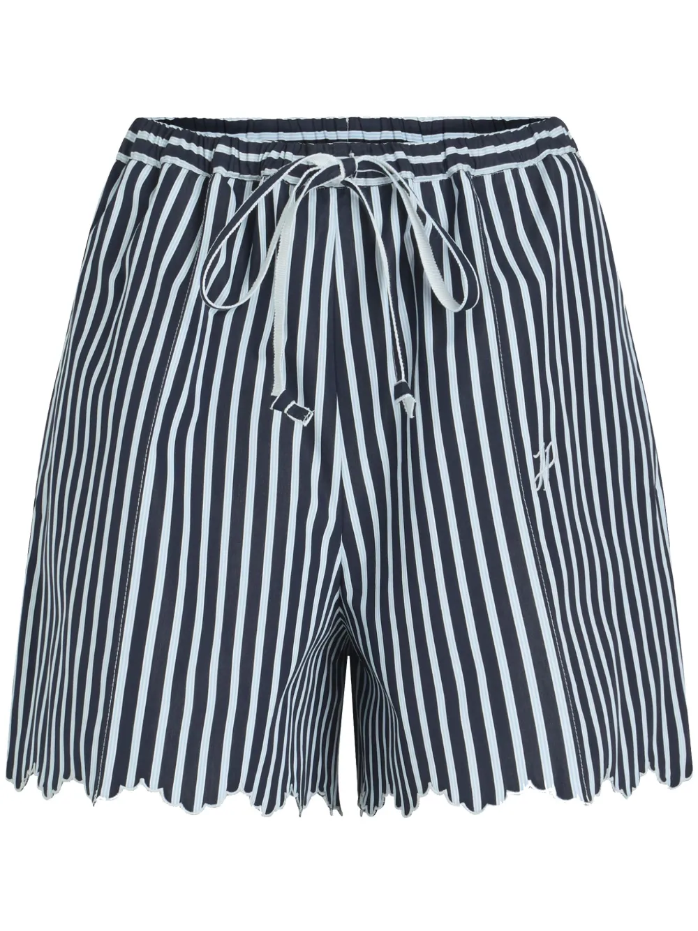 Patou Gestreepte shorts Blauw