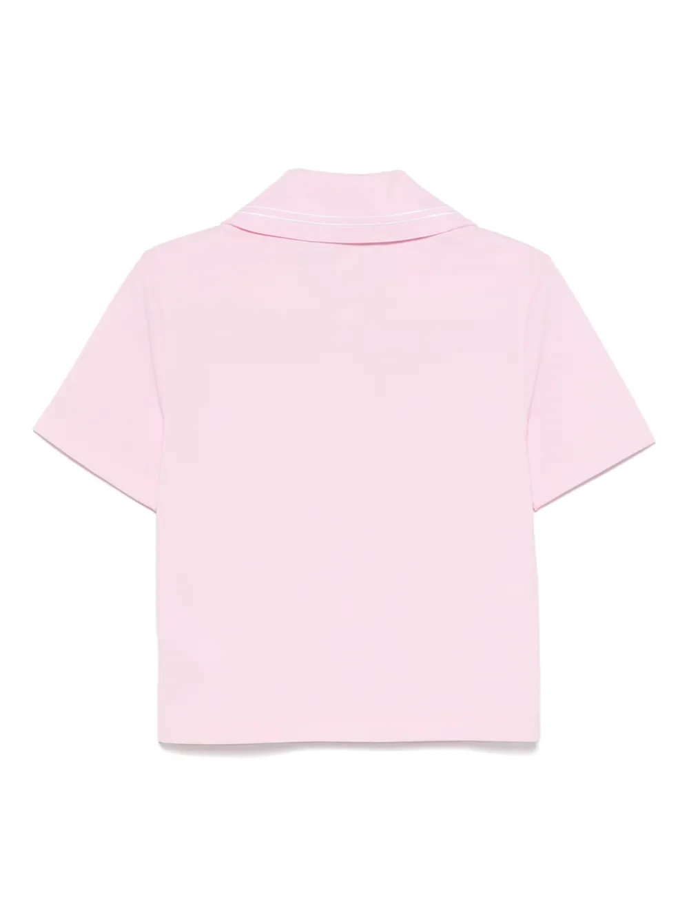 Patou Polotop met geborduurd logo - Roze