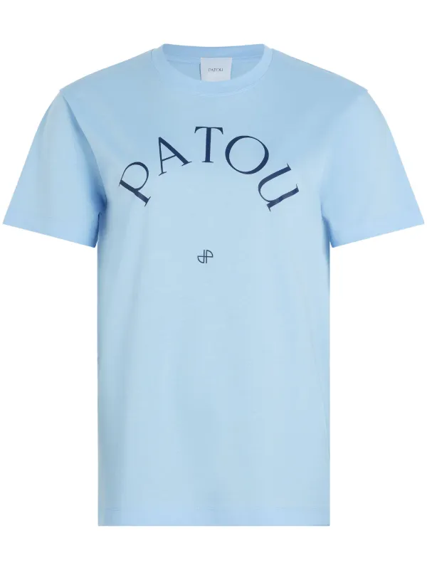 新品　PATOU パトゥ　ロゴ入り ブルー　Tシャツ 楽天市場】【定価41,800円(税込)】PATOU - パトゥ - 身体に