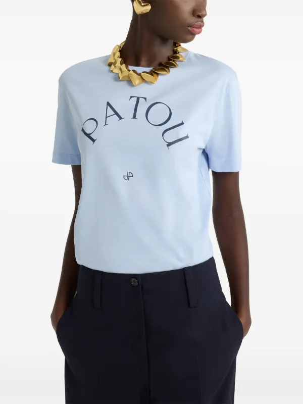 Patou モノグラム Tシャツ | ブルー | FARFETCH JP