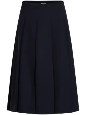 Patou エラスティックウエスト スカート | ブルー | FARFETCH JP